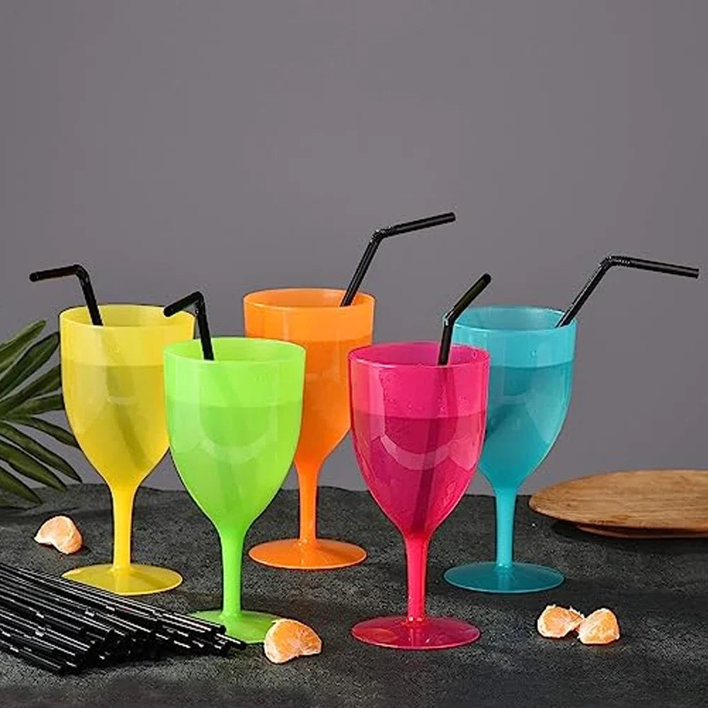 50–3000Pcs Multicolor Drinking Straws – Disposable Beverage Straws for Milk Tea, Party, Wedding & Home Kitchen Use (Wholesale)