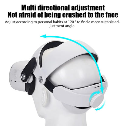 Adjustable Head Strap for Oculus Quest 2 – Comfortable VR Headwear Replacement Accessory