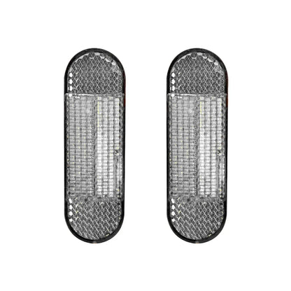ABS Front Fork Reflective Tube for Xiaomi M365/1S/Pro/Pro2 – Night Safety Reflector Sticker Shell for Electric Scooter