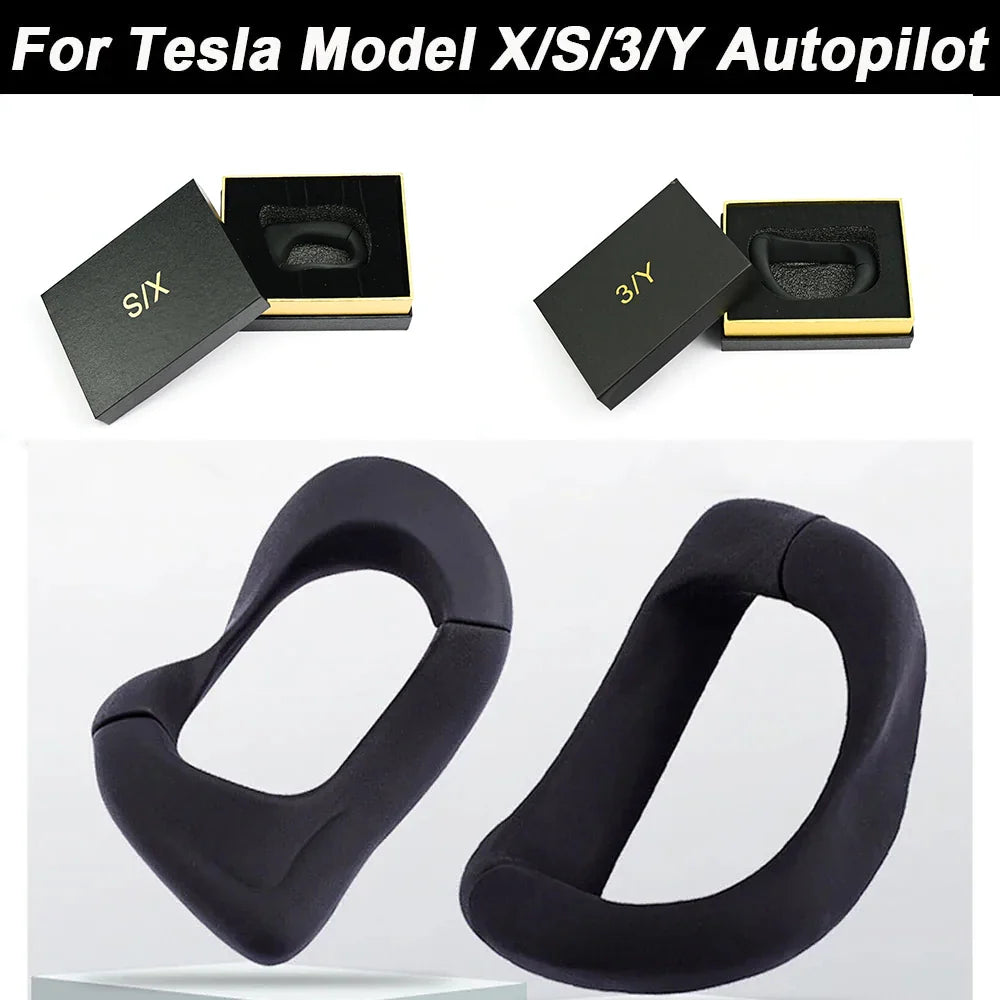 Car FSD Assisted Driving Counterweight for Tesla Model 3 & Model Y (2016-2022): Enhance Autopilot Experience with this Assistance Artifact - AP Compatibility!