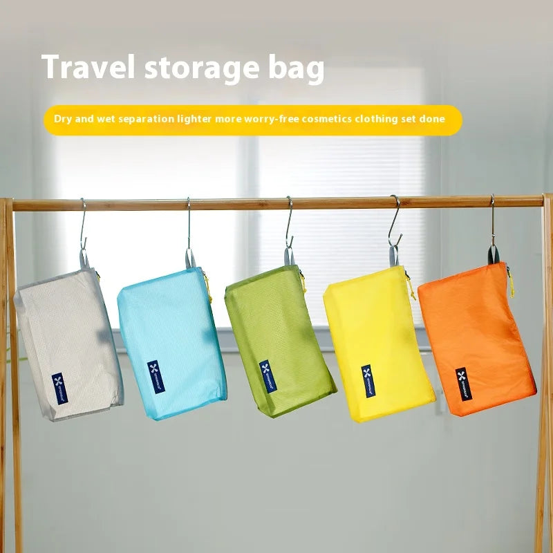 XENOSMILUS Travel Organizer Bag — Waterproof Clothes, Passport & Toiletry Holder with Large Capacity for Cards and IDs