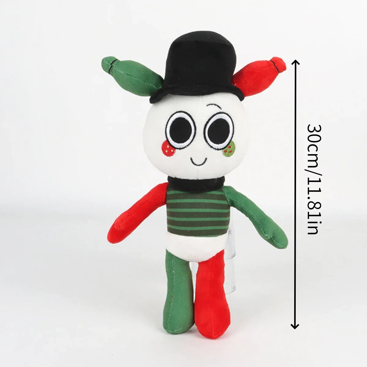 Kawaii Dandy's World Plush Toys – Twisted Eggson Painted Pattern Game Peripheral for Kids, Birthday & Xmas Gift