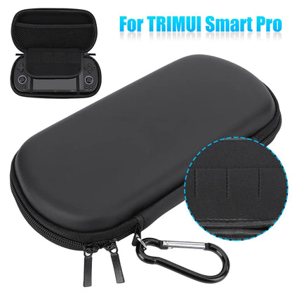 Hard EVA Carrying Case with Tempered Glass Film – Waterproof Protective Case for Trimui Smart Pro Handheld Game Console