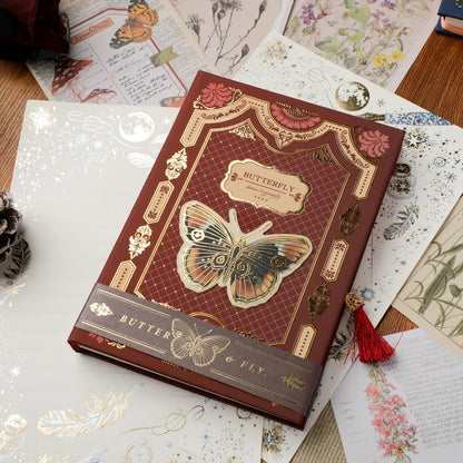 A5 Gothic Magnetic Buckle Notebook – Retro Art Creative Hand Ledger Journal Gift