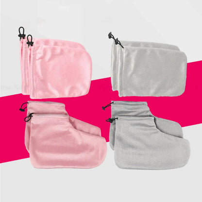 Paraffin Wax Mitts for Hands & Feet – Warmth Covers for Nail Art & Spa Treatments