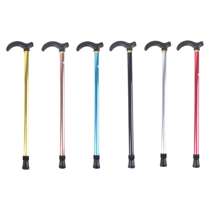 Adjustable Walking Stick – 2-Section Anti-Skid Crutch for Seniors & Hiking