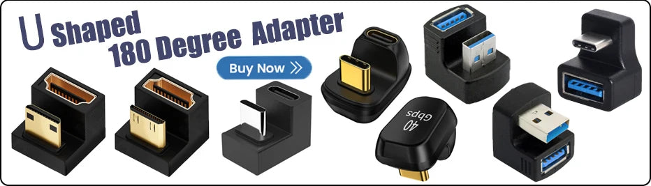 Ribbon FPV HDMI-Compatible Connector – Flexible Flat Cable for Raspberry Pi 4, Micro HDMI to HDMI/Mini HDMI Female 90° FFC 20pin