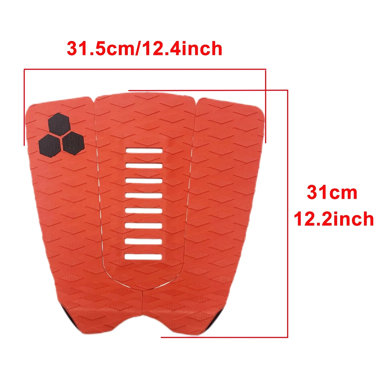 Non-Slip EVA Surfboard Deck Pads – Traction Pads for Wakeboard, Longboard, SUP, Skimboard & Kiteboard