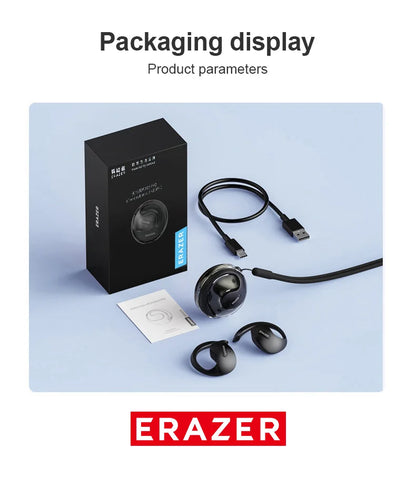 Original ERAZER X15 Pro Bluetooth 5.4 Earphones – Waterproof TWS Sports Headphones with EarHooks & Mic