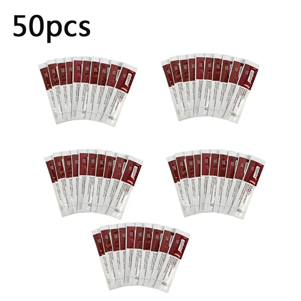 100pcs Tattoo Aftercare Cream – Anti-Scar Vitamin Lotion for Permanent Makeup, Eyebrow, Eyeliner & Lips, 5g