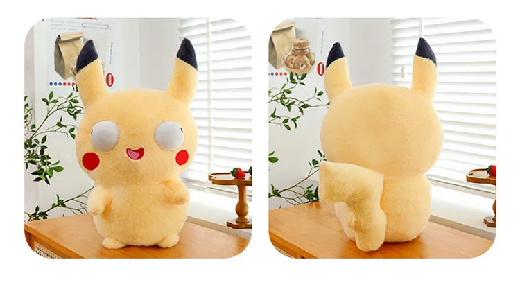 23cm Cute Pokemon Plush Toys — Pikachu, Charizard & Squirtle Soft Sleeping Pillow Dolls, Christmas Gift