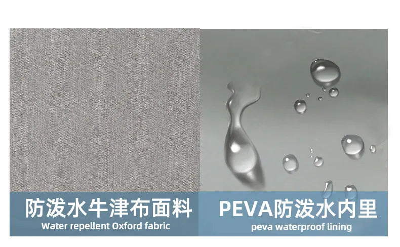 Portable Large Capacity Insulated Lunch Bag – Reusable Waterproof Oxford Cloth Cooler Bag for Men and Women