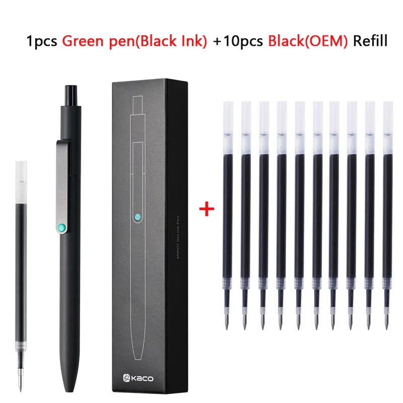 KACO 0.5mm MIDOT Gel Ink Pens – Quick-Drying, Smooth Writing, High-Volume for Exams, Grading, Homework, and Papers