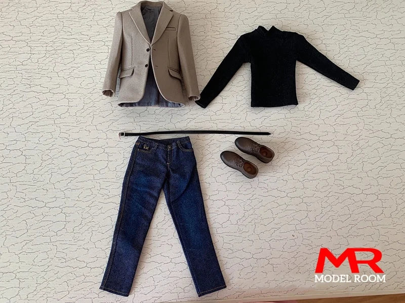 1/6 Scale Male Business Suit – Western-Style Formal Outfit for 12" Action Figure Dolls