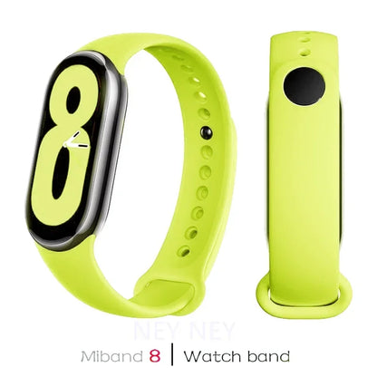 Waterproof Silicone Sport Strap for Xiaomi Mi Band 9/8/NFC – Replacement Smart Bracelet Accessory