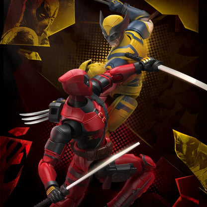 Blokees Deadpool 3 Wolverine Action Figures – Movie Version Deadpool & Friends Collectible Figures, Adult Gift