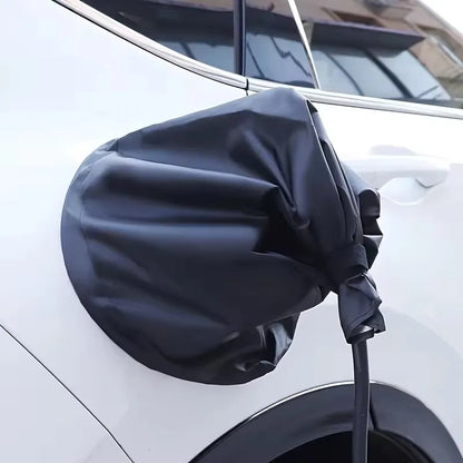 Magnetic EV Charger Port Cover – Weatherproof, UV, Snow & Heat Resistant Protective Cap for Electric Vehicle Charging Ports