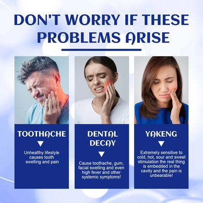 Anti-Decay Toothpaste – Deep Cleaning, Plaque Removal & Toothache Relief, Protects Teeth & Repairs Periodontitis