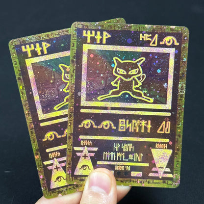PTCG Mew Classic Egypt Card – Single Foil Trading Card, Game Collection, Proxy Toy & Gift