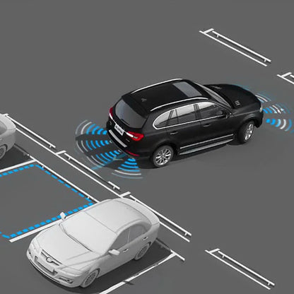 8-Channel Car Parking Sensor – Parktronic Reverse Backup Radar, Rear Auto Detector with Buzzer Assistance Kit