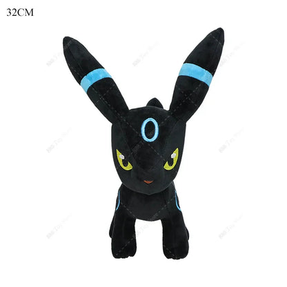 31cm Pokémon Plush – Shiny Umbreon Soft Stuffed Anime Doll | Eevee, Sylveon, Vaporeon, Flareon Collectible Toy
