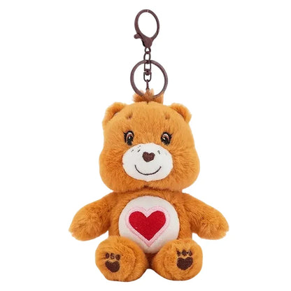 Care Bears Plush Keychain - 15cm Squeaky Bear Pendant for Backpack & Luggage Gift