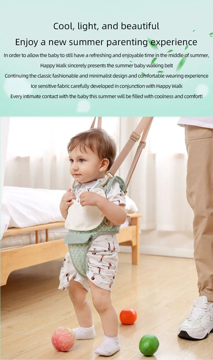 Toddler Infant Walker Harness — Baby Walking Support Belt & Trainer for Learning to Walk