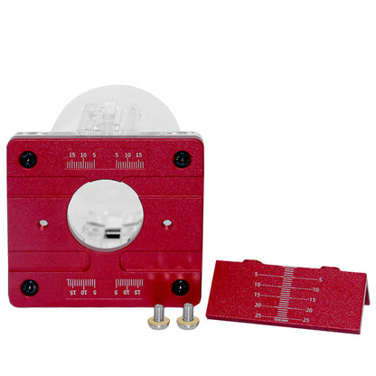 Slotting Guide Base for 65mm Trimming Machine – 2-in-1 Furniture Concealed Connector & Buckle Fastener (Wood Milling Base)