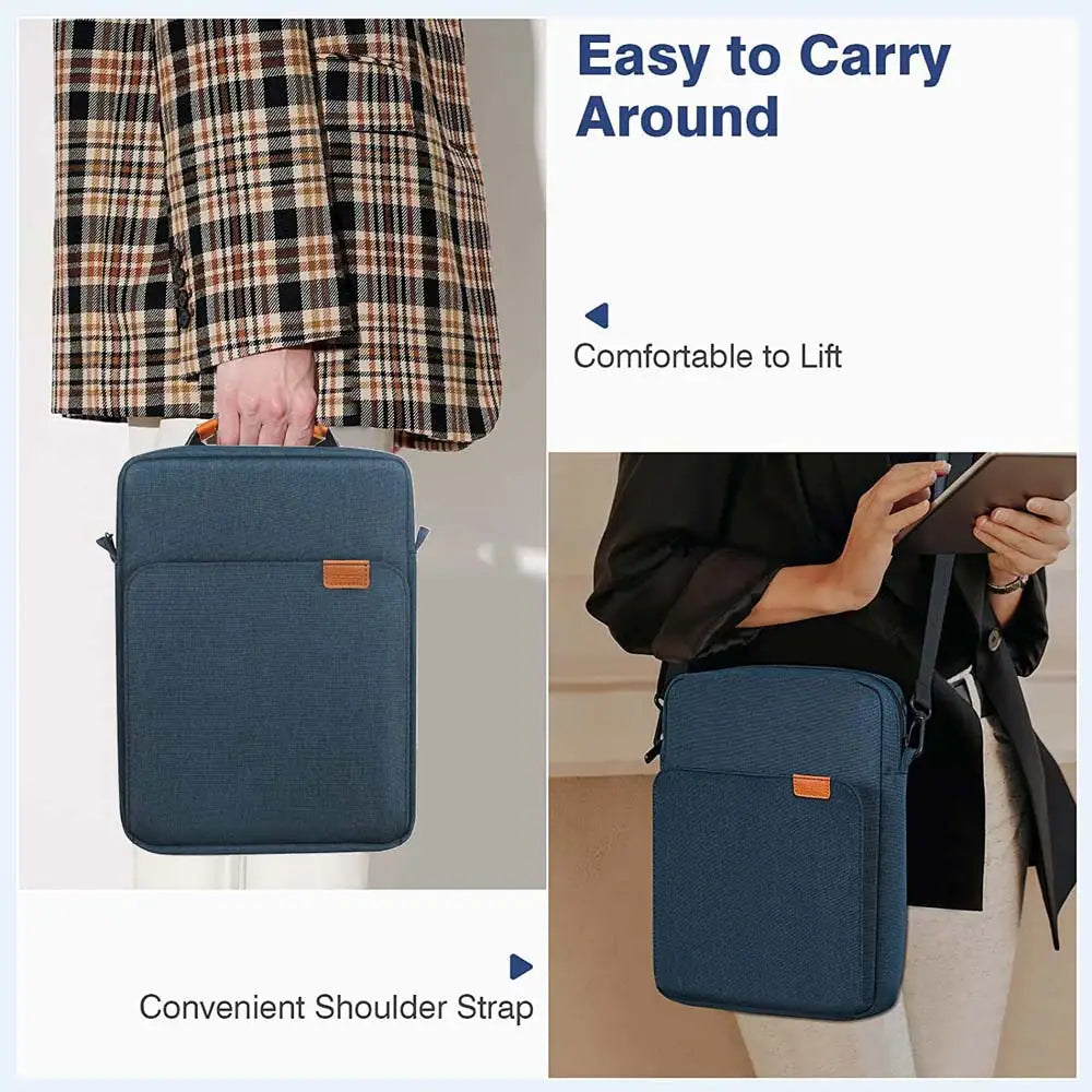 Tablet Sleeve Case – For Samsung Galaxy Tab S9, S8, S7, FE, Lite, A7, A8, A9 Plus & Xiaomi Mi Pad 5/6 Pro, Portable Pouch