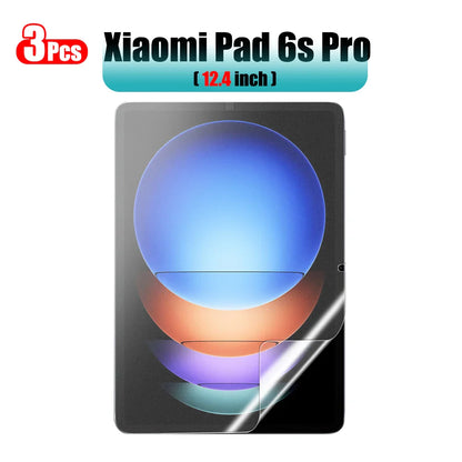 Paper-Feel Screen Protector for Xiaomi Pad 7 Pro 11.2 & Pad 6/6S Pro 12.4 – Matte Anti-Glare Film (Non-Glass)