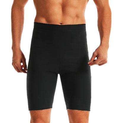 Men’s Sauna Sweat Shorts – Slimming Fat Burning Workout Fitness Waist Trainer Belly Trimmer Abdomen Reducer Activewear