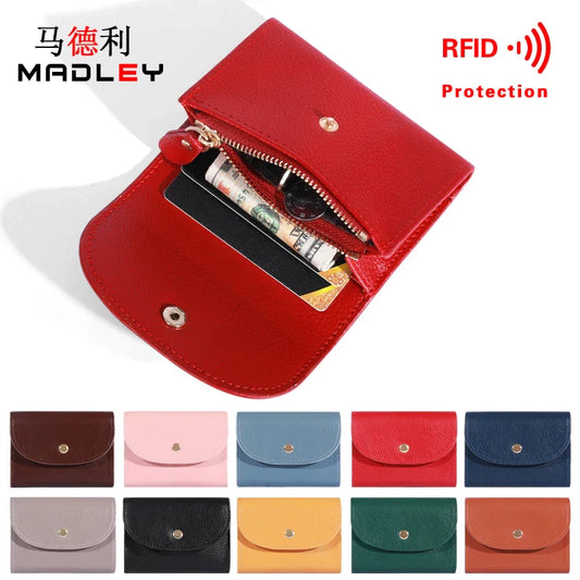 Practical Women's Small Card Wallet: Simple and Fashionable Card Bag for School Girls, Coin Wallet