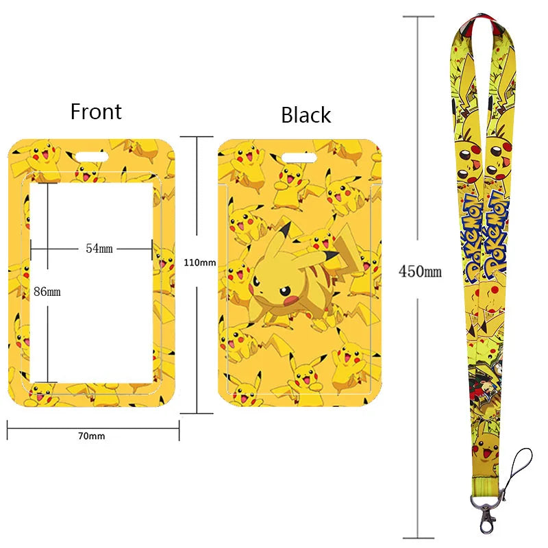 Neck Strap Lanyard for Keys and ID Cards – Badge Holder, Keychain, Key Rings, Fashion Accessory Gift