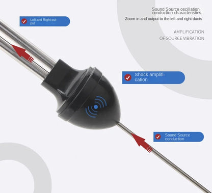 Auto Cylinder Stethoscope — Mechanics Tool for Car Engine Diagnostics and Automotive Sound Detection