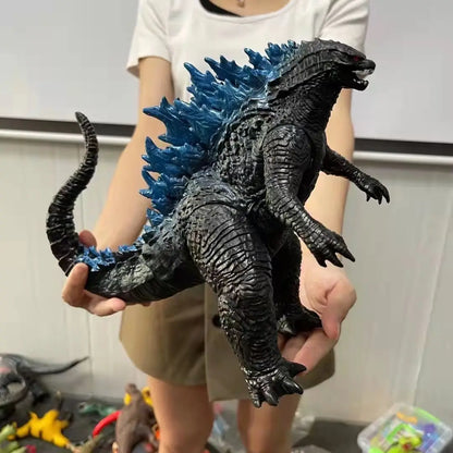 24cm Godzilla King of Monsters Action Figure – Mechanical Red Lotus Planet Collectible Toy, Birthday Gift for Kids