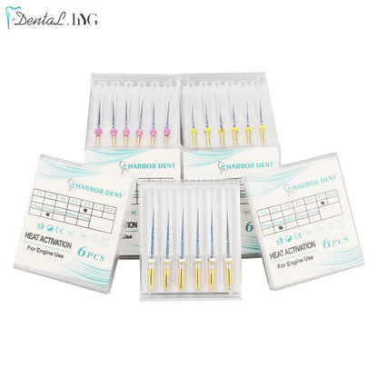 Dental SX-F3 Blue Nitinol Rotary Files – Endodontic Root Canal Engine Tool for Dentistry