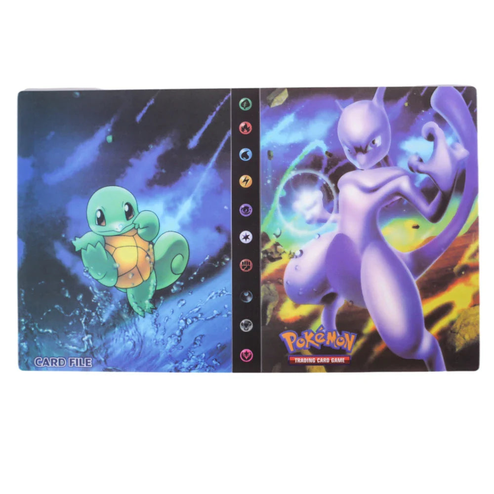 Charizard 240Pcs Card Album – Anime Card Binder for Mewtwo, Charizard & Collections, Protector Folder Gift