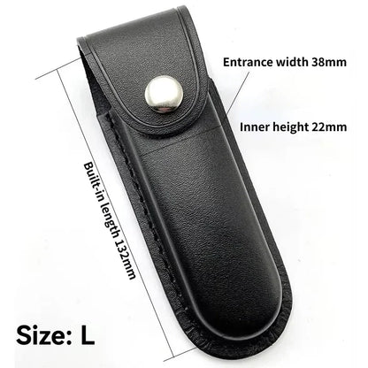 Universal Folding Knife & Flashlight Sheath – Belt Loop Holder Case for Camping, Hiking & Outdoor Gear Storage
