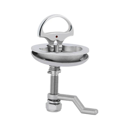 AndyMarine 316 Stainless Steel Boat Cam Latch – Marine Hatch Pull Turning Lock Hardware