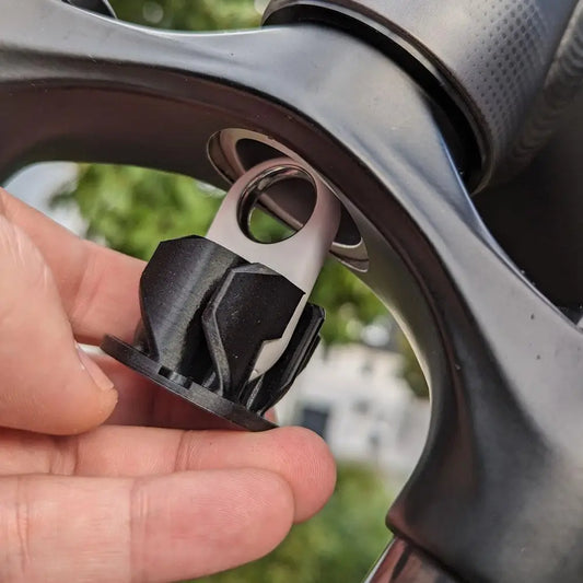 Samsung SmartTag 2 Holder - Anti-Theft Bike Mount, Front Fork Bracket for SmartTag 2 Locator, Anti-Lost Protective Rack