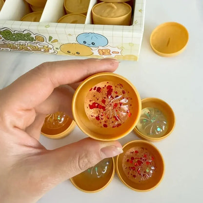 Crystal Dumpling Stress Relief Toy - Cute Slow-Rebound Mini Soup Dumpling Squeeze Toy