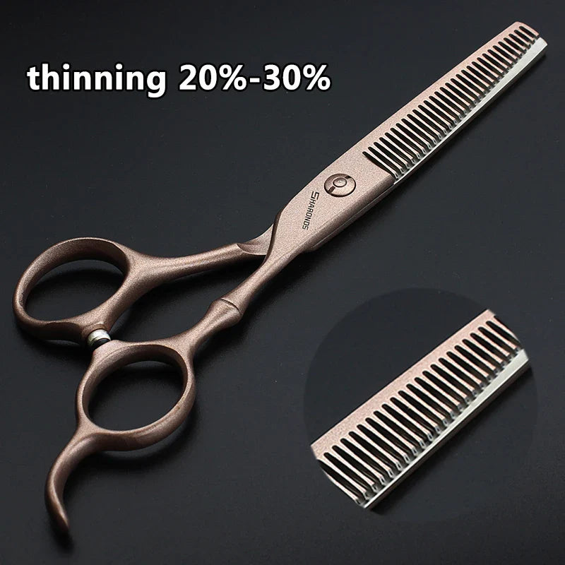 SHARONDS Professional Hairdressing Scissors – 440C Japanese Steel Barber Shears for Salon & Home Use