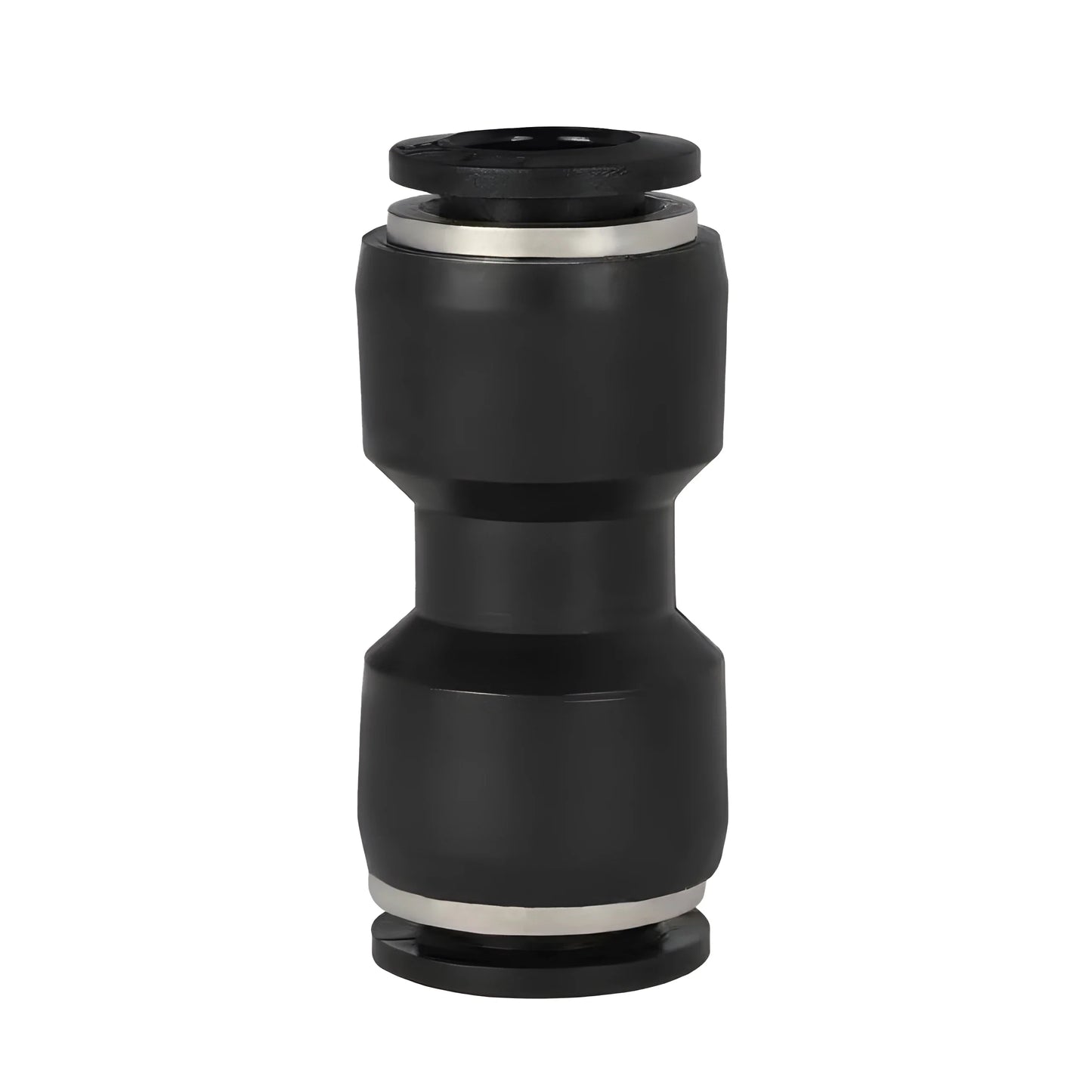 High Quality Pneumatic Air Tube Quick Connector Fitting – Black PU/PE/NY Pipe Fittings 3–16mm Industrial Hose Adapter Set