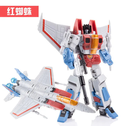 JINBAO FG0103 FG04 Starscream Skywarp Thundercracker F-15 Deformation Robot Action Figure Model – Anime Transformer Toy Set