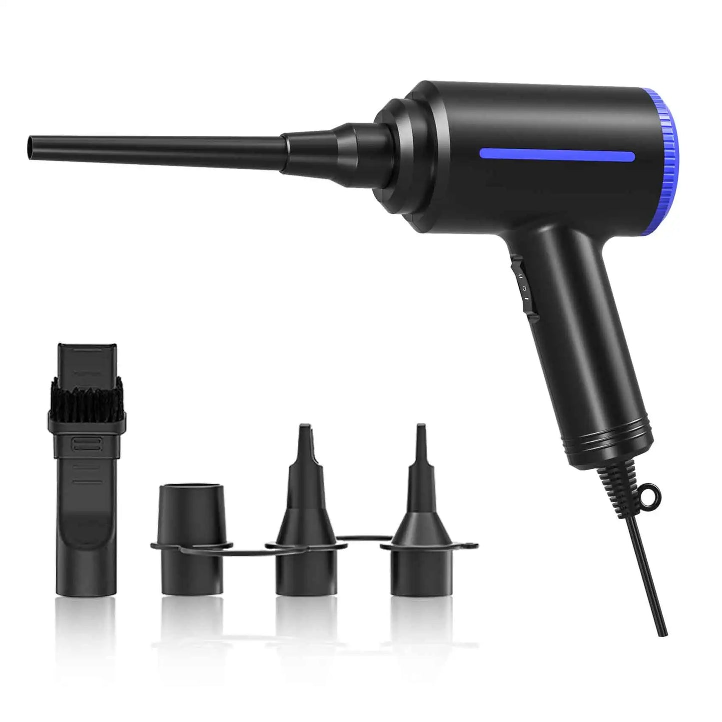 500W Electric Air Duster – Powerful Air Blower for PC, Computer, Keyboard Cleaning | Replaces Compressed Air Spray