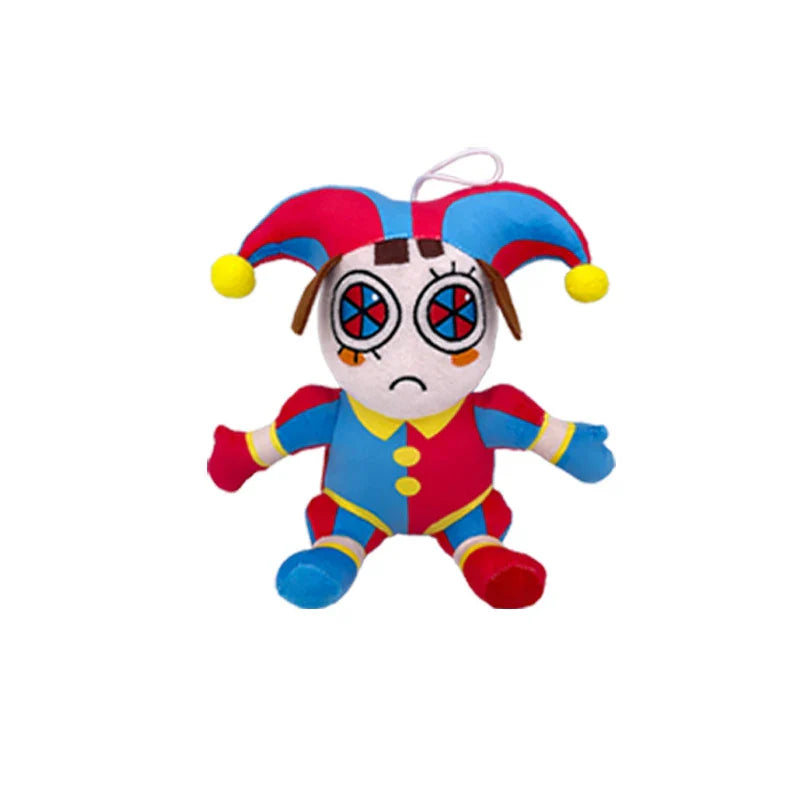 The Amazing Digital Circus Plush — Pomni & Jax Cute Stuffed Animal Dolls, Birthday & Christmas Gift for Kids