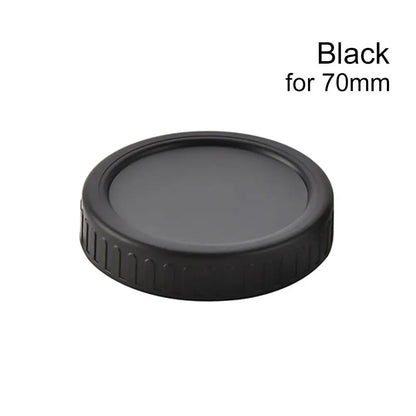 6pcs Reusable Plastic Mason Jar Lids - Leak-Proof Wide Mouth Bottle Covers with Spout for Kitchen Use