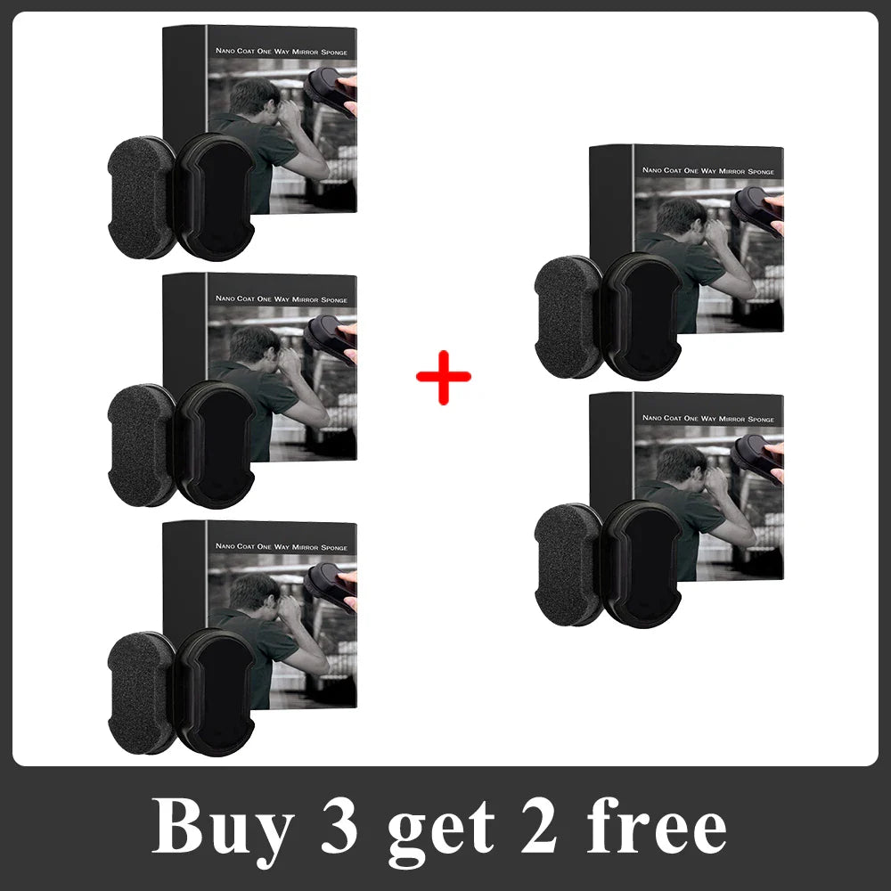Anti-Peeping Glass Cleaning Sponge – Privacy & Light Isolation for Cars & Home