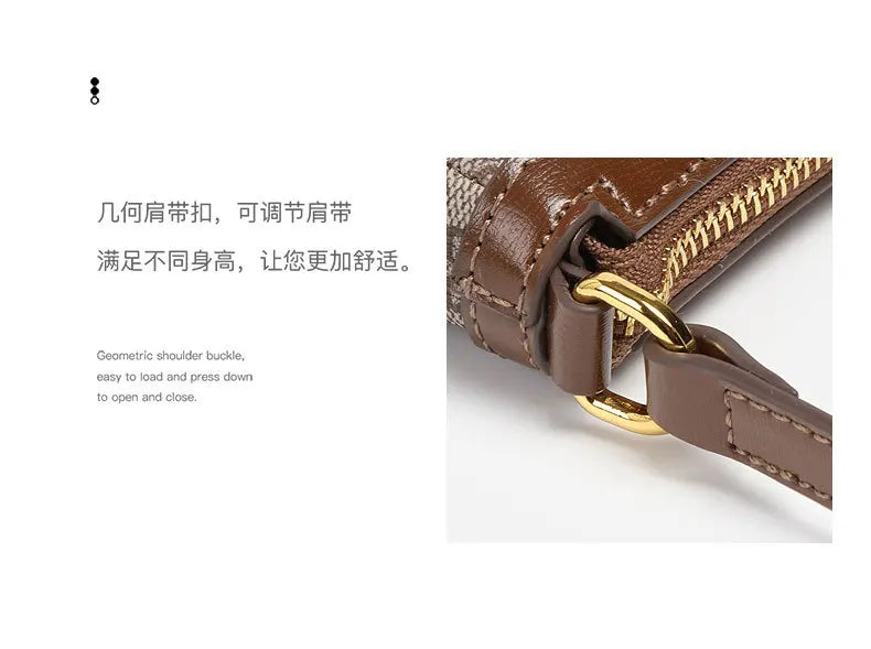 Designer Luxury Women’s Underarm Tote Bag – Fashionable Single-Shoulder Crossbody Bag for Commuting