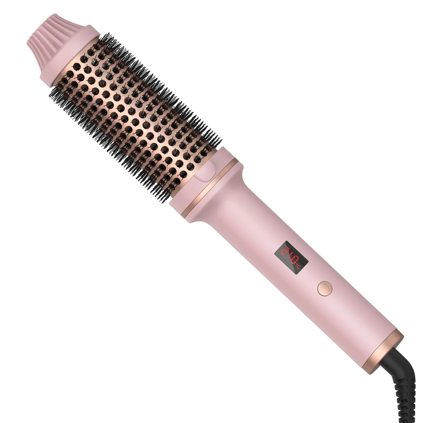 Electric Hair Curler & Straightener Hot Comb Brush – Professional Anti-Scald Thermal Styling Tool Valentine Gift Hair Tool